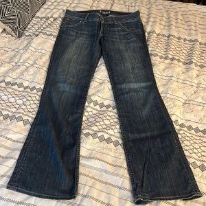 Hudson wide leg jeans